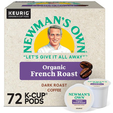 Newman'S Own Organics French Roast Keurig Single-Serve K-Cup Pods, Dark Roast Co