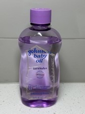 JOHNSON'S Baby Oil LAVENDER CLINICALLY Mildness 14 Oz Discontinued Rare
