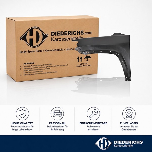 KotflÜGel Links Diederichs 2680007 FÜR Jeep Fender SeitenflÜGel-image