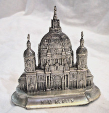 Berlin Dom Miniatur Souvenir Geb&auml;ude Figur Spritzguss Zinn Zink-Guss - Sammlerst