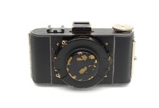 Kochmann Korelle 4x6.5 Strut Folding Camera, Schneider 7.5cm f3.5 Lens. Working