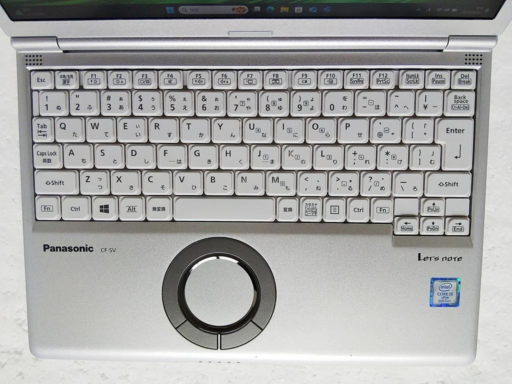 ⑫CF-SV8/Core i5-8365U/8GB/256GB/Office Panasonic Let's Note CF-SV8 Corei5-8365U SSD256GB 8GB Win10