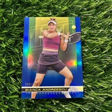 2024 Topps Chrome #121 Bianca Andreescu Blue Refractor 249/250