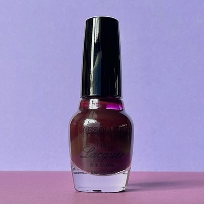 Absolute New York Nail Lacquer mit Hardener - Nagellack NFB48 Deep Purple
