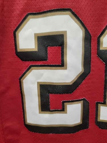 Vintage San Francisco 49ers Frank Gore #21 Trikot Jugend M 10-12 Länge +2 - Bild 2 von 17
