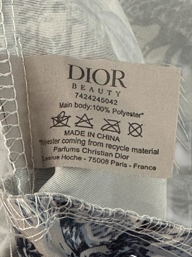 DIOR -Around The World Drawstring Pouch LARGE 12x12x8 in VIP Authentic Gift New - Picture 17 of 23