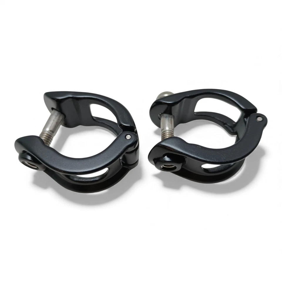 Sram Disc Brake Clamp Hinge Clamp Black MTB 2PCS Fit RSC Code Guide etc - Image 2 of 4