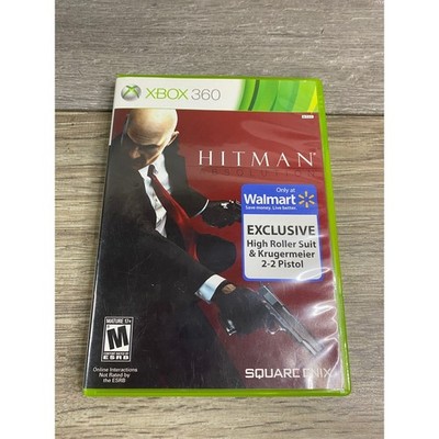 Hitman Absolution Xbox 360 Case and Manual Only Walmart Exclusive No Disc