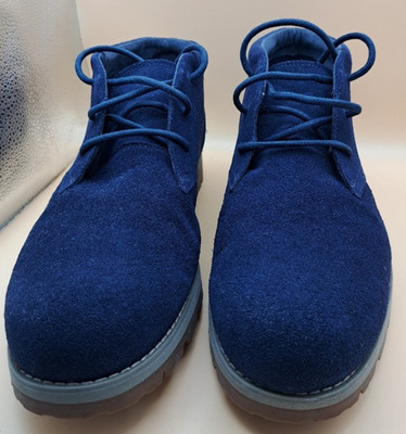 Timberland, Britton Square MidLace Stiefel Gr. 45,5, blau Nubuk, TB0A6CAAEW9