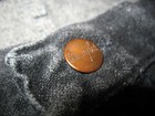 W@W!! Very Rare US Wrangler Premium Black Denim (Real) Jeans   VF++ 2002 — photo 10