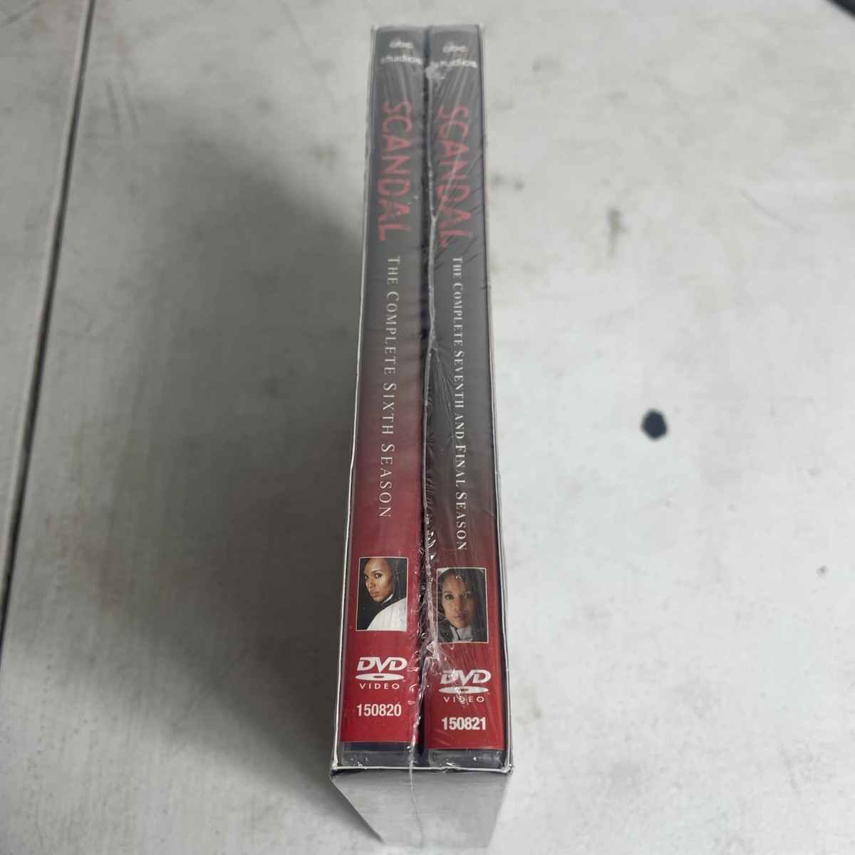 SCANDAL DVD 6枚 BD 2枚まとめ Scandal: the Complete Sixth and Seventh Seasons (DVD, 2017