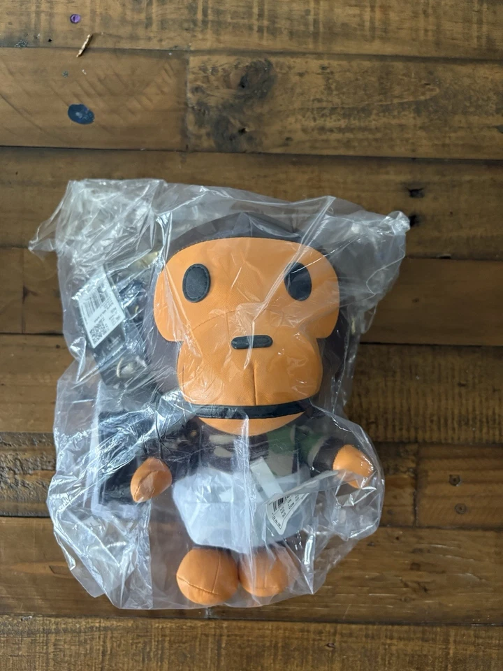 Adidas x Bape Baby Milo Bag A Bathing Ape Crossbody W/Soccer Coin Bag 🔥 NEW  - Image 4 of 4