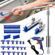 Car Body Dent Puller Glue Gun Slide Hammer Paintless Repair Tools Removal Kit