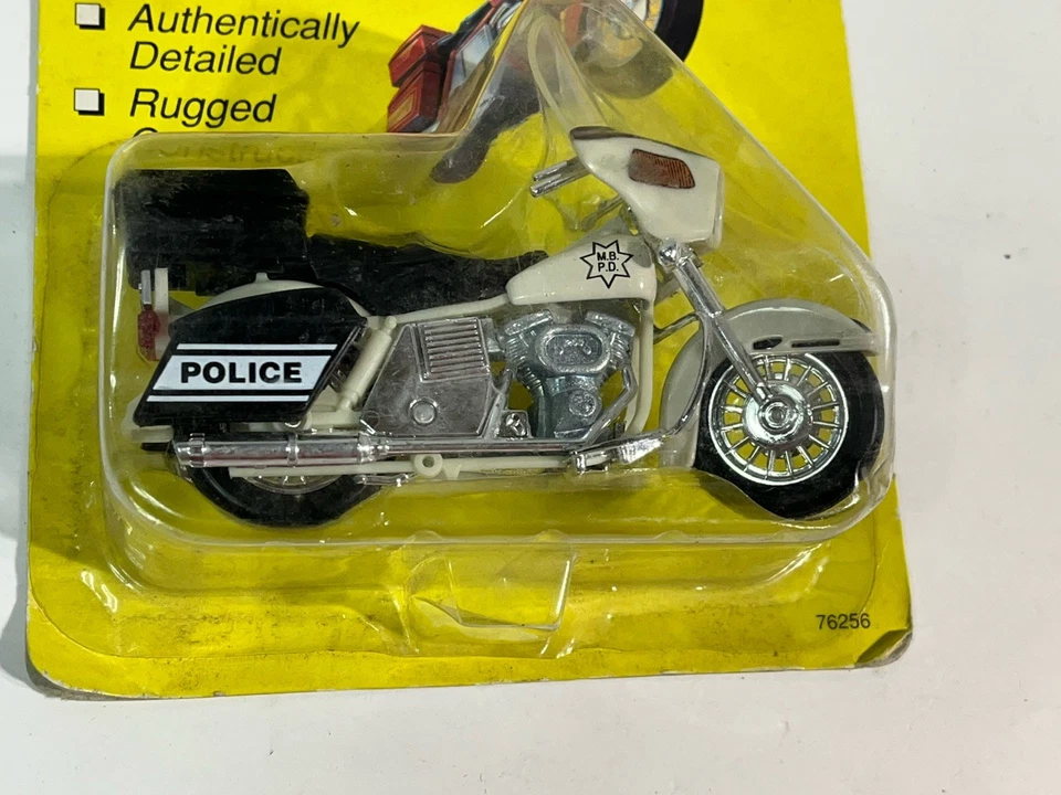 Harley-Davidson Motor Cycles Police Electraglide JJ Matchbox 1993 de colección Foto 3 de 4