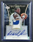 BEN WALLACE 2004-05 UPPER DECK EXQUISITE COLL #AP-BW GAME-USED PATCH AUTO 71/100