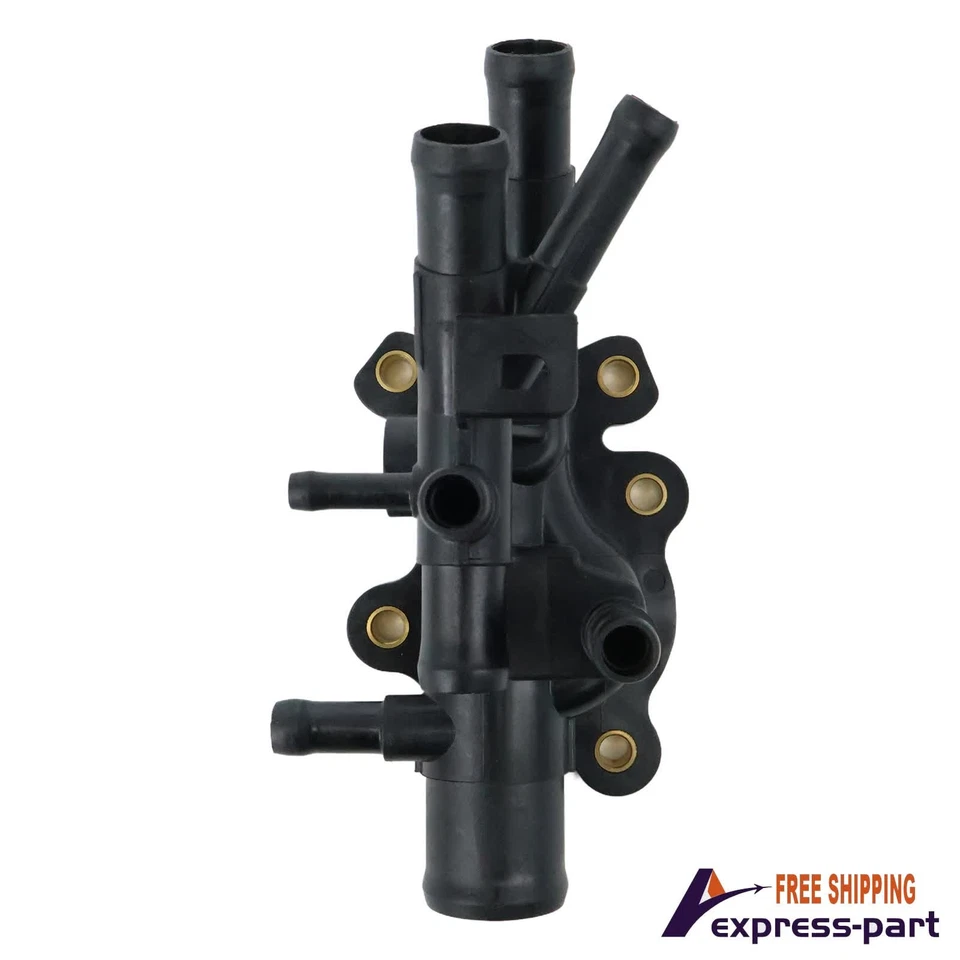 Carcasa del termostato / toma de agua 11060-3TA0B apto para 14-15 Nissan Pathfinder 2,5 L Foto 2 de 4