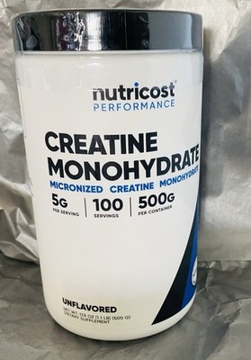Nutrico Pure Creatine & Monohydrate 500g Powder: 1 pound brand new-