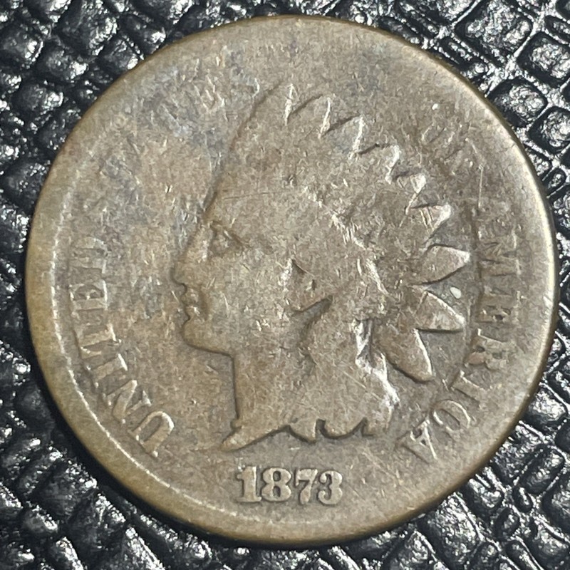 1873 Indian Head Cent