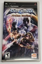 Soul Calibur: Broken Destiny (Sony PSP, 2009) Complete with Manual, Tested