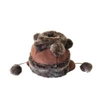 KHOREZM STYLE WINTER HAT FROM URGENCH, UZBEKISTAN  - AMAZINGLY WARM - MEDIUM