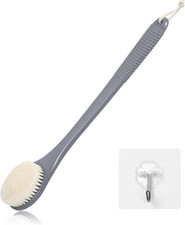 17-Inch Back Scrubber for Shower, Anti-Slip Exfoliating Body Brush for Bath, Gen