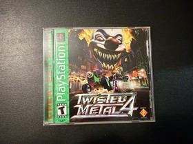 PS1 Game Bundle Gran Turismo Twisted Metal 4 Test Drive 4 + Bonus NASCAR 98