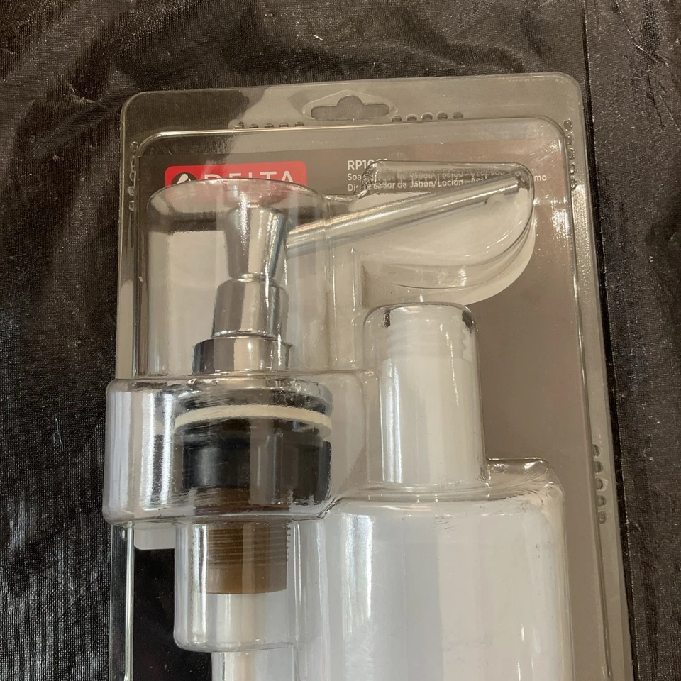 Dispensador de jabón/loción Delta acabado cromado pulido RP1001 U7 Foto 2 de 4