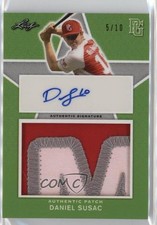 2019 Leaf Perfect Game All-American Classic /10 Daniel Susac Patch Auto 0w8
