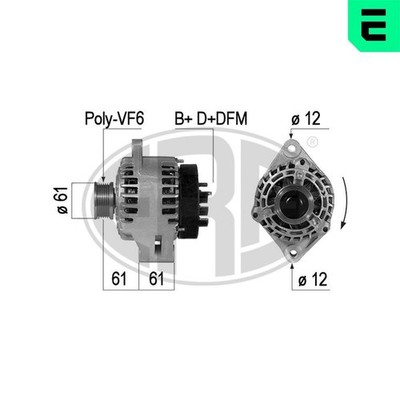 ERA 210325A Generator für OPEL SAAB