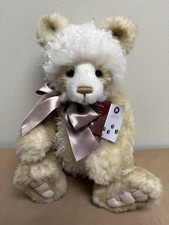 Charlie Bears Tessa 2023 Plush Teddy Bear Collectible 17.5" Stuffed Animal