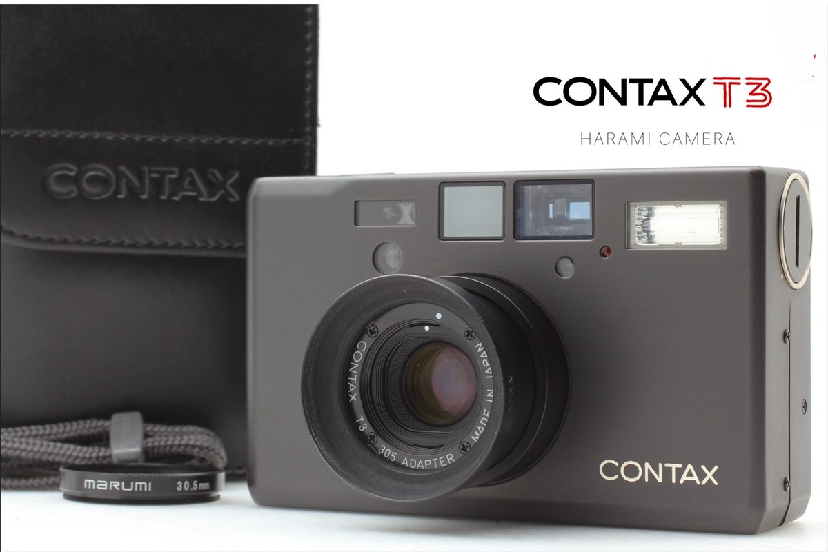 CONTAX　t3 Amazon.com : CONTAX T3 Black Titan 35mm Point & Shoot Film