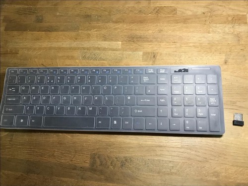 2.4Ghz Wireless Keyboard+Num Pad & Mouse for Panasonic Viera TX-L47ET5B - Picture 5 of 10