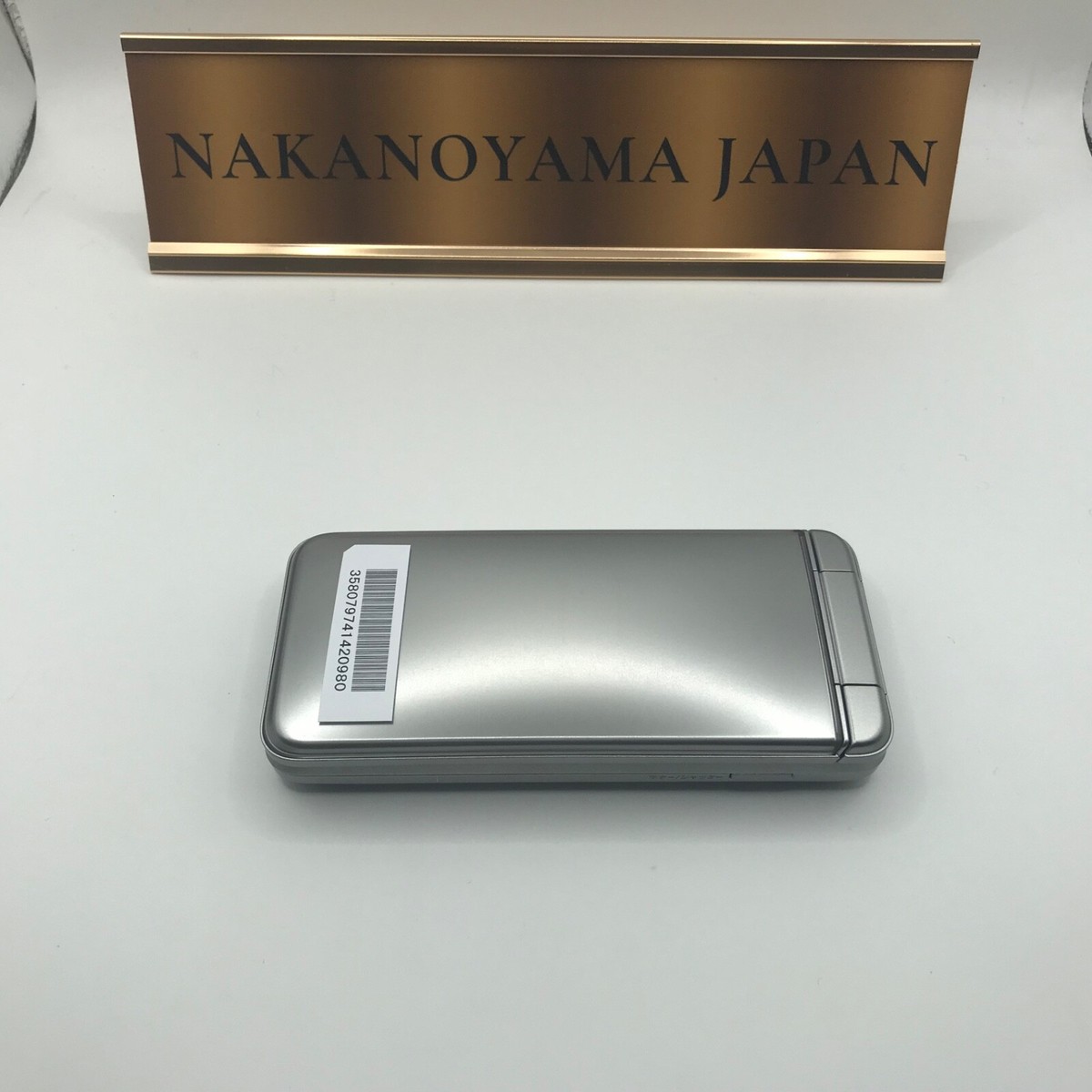 スマートフォン本体 konayuki KYOCERA A202KC DIGNO KEITAI 4 ANDROID FLIP PHONE Silver