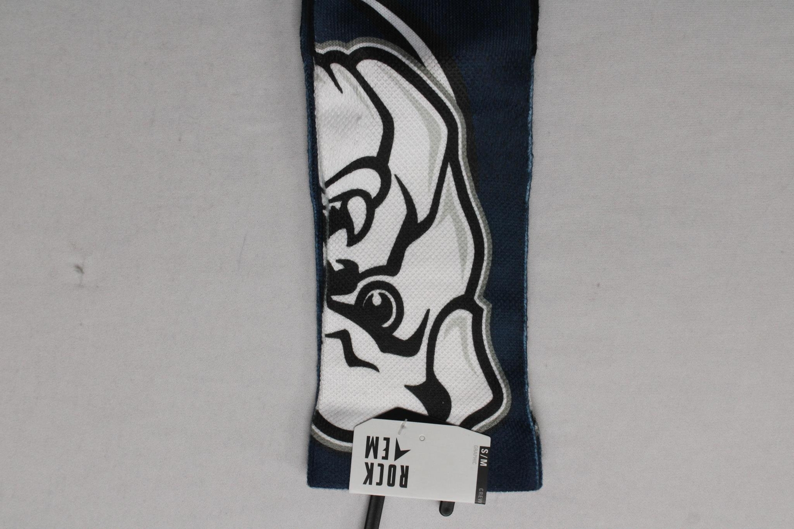 SAOLA ROCK EM Calze Uomo Traspiranti Forma Grafica Vestibilità Suola Imbottita Crew BL8 Blu Small