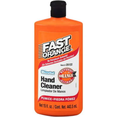 Fast Orange, Micro Gel Pumice Hand Cleaner, Orange Scented, 15 oz Permatex