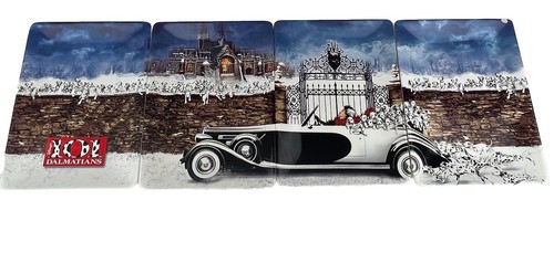 1997 Limited Edition 101 Dalmations Bradford Exchange 4 Plate Set - Picture 1 of 11