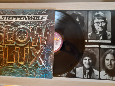 Steppenwolf, Slow Flux, orig. US-LP, 1974, OIS mit Fotos der Bandmitglieder