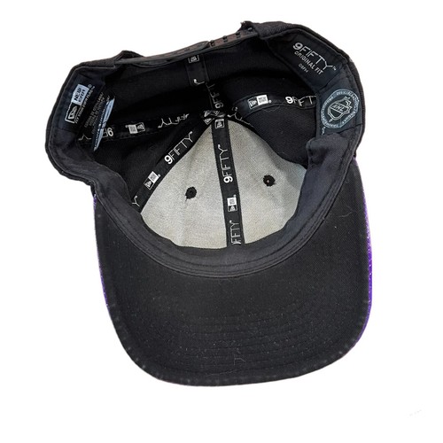 GUC VTG LA KINGS NHL Trucker hat cap iridescent purple shiny NEW ERA 9FIFTY - Picture 2 of 4