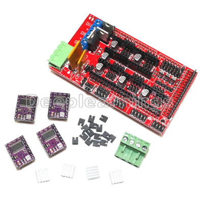 RAMPS 1.4 Controller Board + 5 Stück DRV8825 StepStick Treibermodul für 3D Drucker