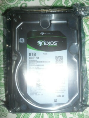 Seagate 8TB Exos Enterprise Capacity 3.5 HDD 8 TB Hard Drive | eBay
