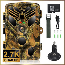 Fotocamera da Caccia PROFESSIONALE Camera 2,7K visione notturna sensore moviment