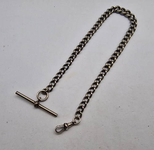Antique Matel Pocket watch chain 12 " Long / M009