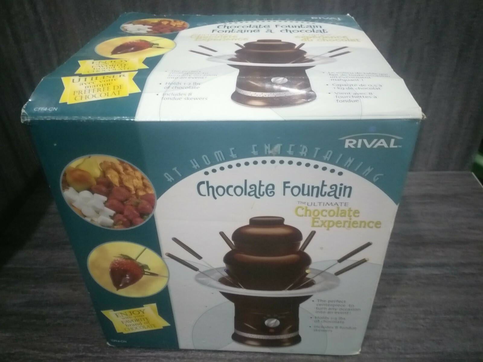 Rival CFF4cn Chocolate Fountain. eBay