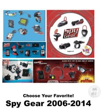 McDonald's 2006-2014 Spy Gear Role Playing Toys-Pick 