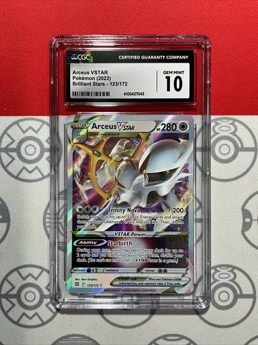 Arceus VSTAR graded CGC 10 for sale on eBay