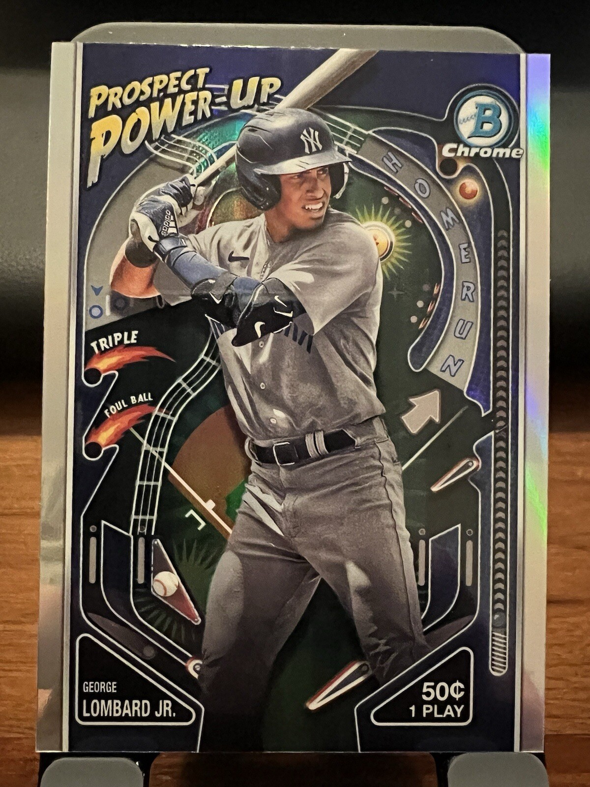 George Lombard Jr. 2024 Bowman Chrome Prospect Power Up #PP-17