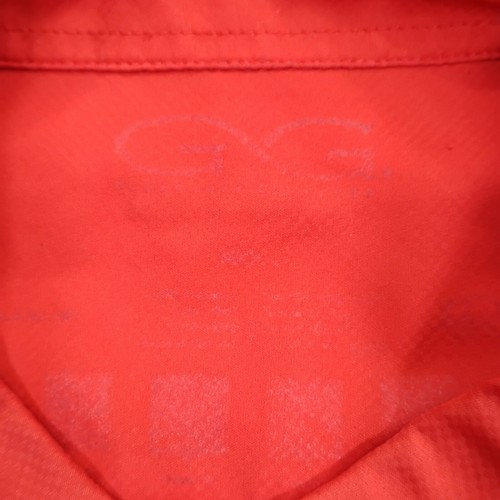 Game Guard Shirt Mens Large Red Outdoor Vented Hiking Fishing Polyester Beach A2 - Picture 7 of 18