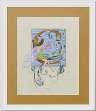 Nora Corbett Cross Stitch Pattern - Letters From Nora Alphabet Series - Letter C