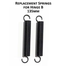 (B-135) Pair of Replacement Extra Springs for Lift Top Coffee Table Hinge B