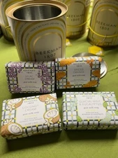 Beekman 1802 Goat Milk 4-piece assortment Soap Gift Set w/ Pail - New -